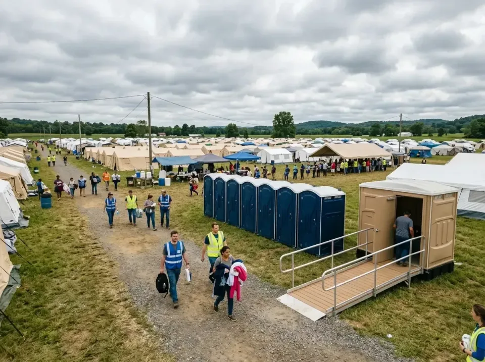 disaster-relief-camp-restrooms-010 — frequently asked questions, Dumpster & Portable Bathrooms Rental in Upper Arlington, OH